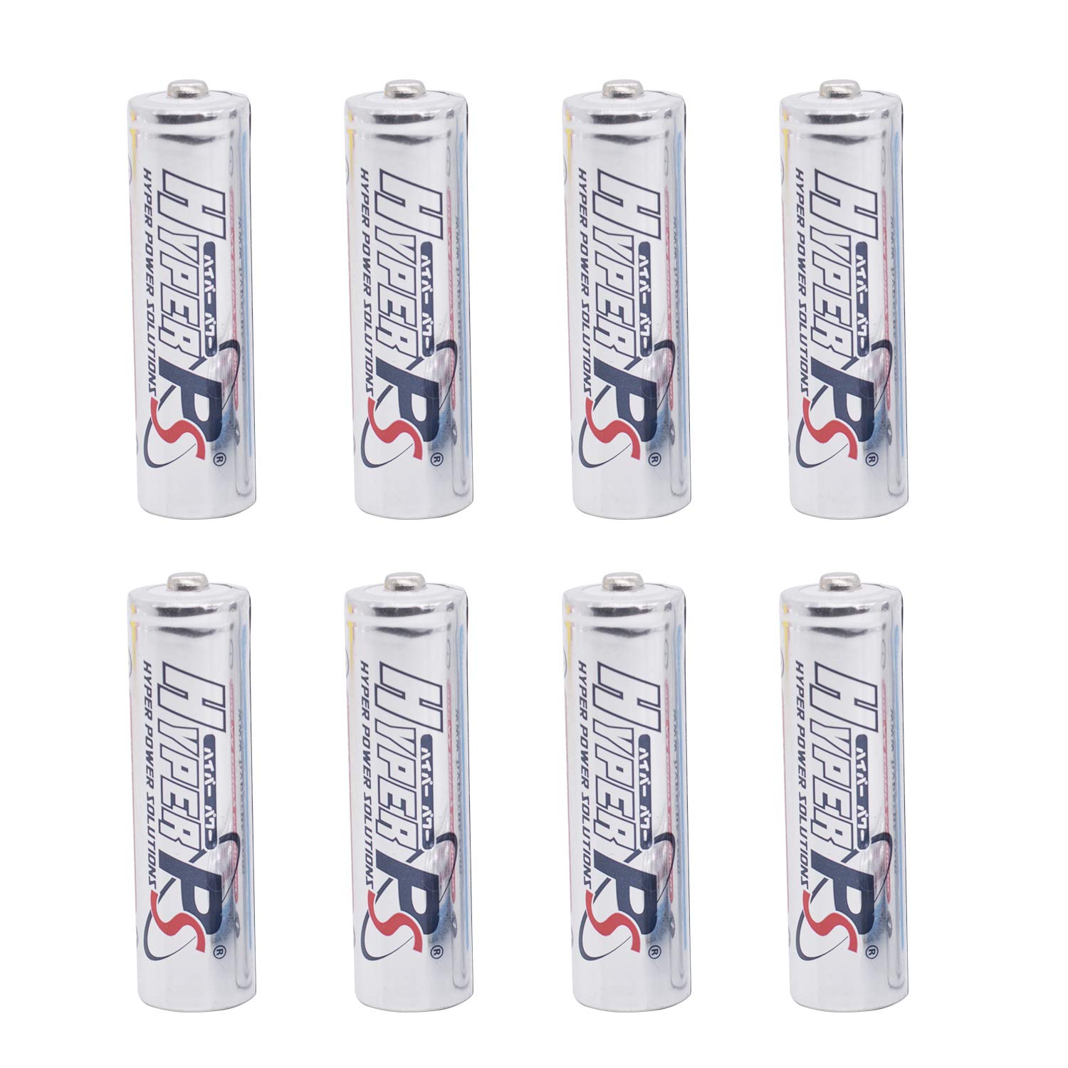 AA Size Battery Placeholder Conductor Fake Dummy Battery Setup Shell(8-Pack)