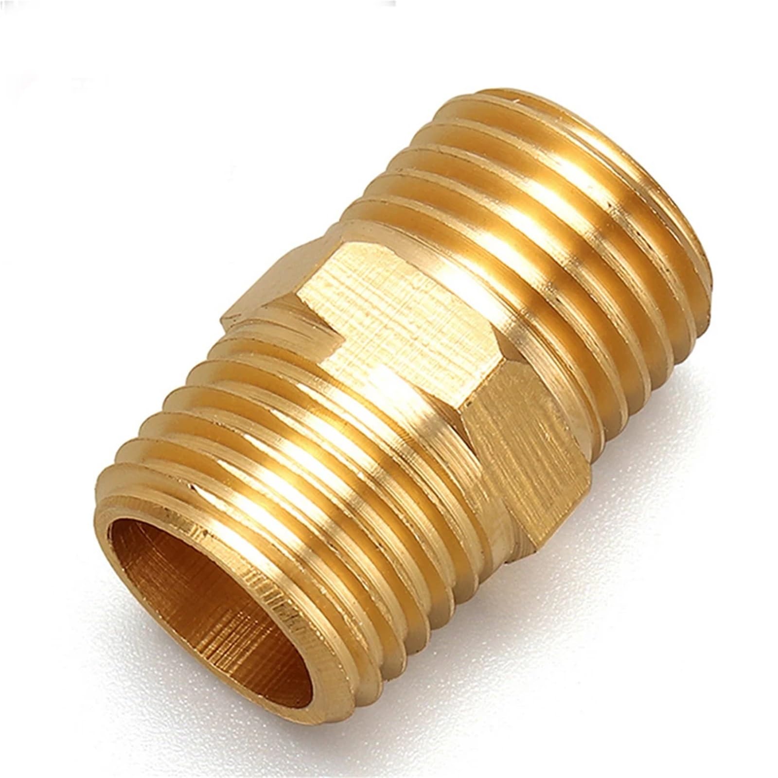 Conector de manguera de latón de conexión rápida, rosca macho 1/8" 1/4" 3/8" 1/2" 3/4" 1" BSP racor racor racor agua y aire (KDH-02)