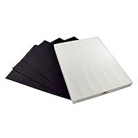 Algopix Similar Product 17 - HQRP True HEPA  4 Carbon Filter Set