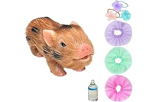 OtardDolls 5 Inch Realistic Silicone Pig Doll