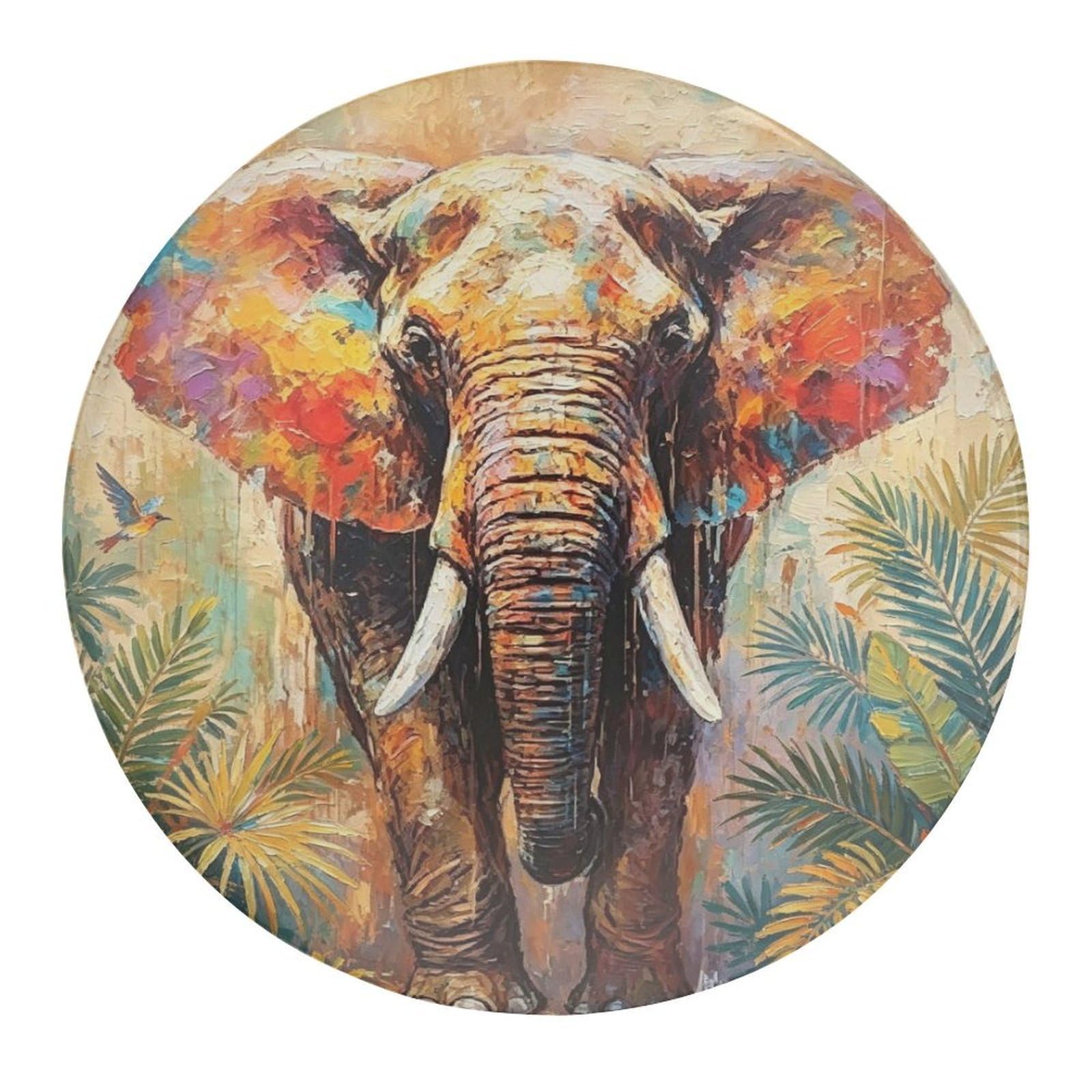 Fekiloot Style-24 Elephant Poster Refrigerator Magnet Fridge Magnet1 Pcs