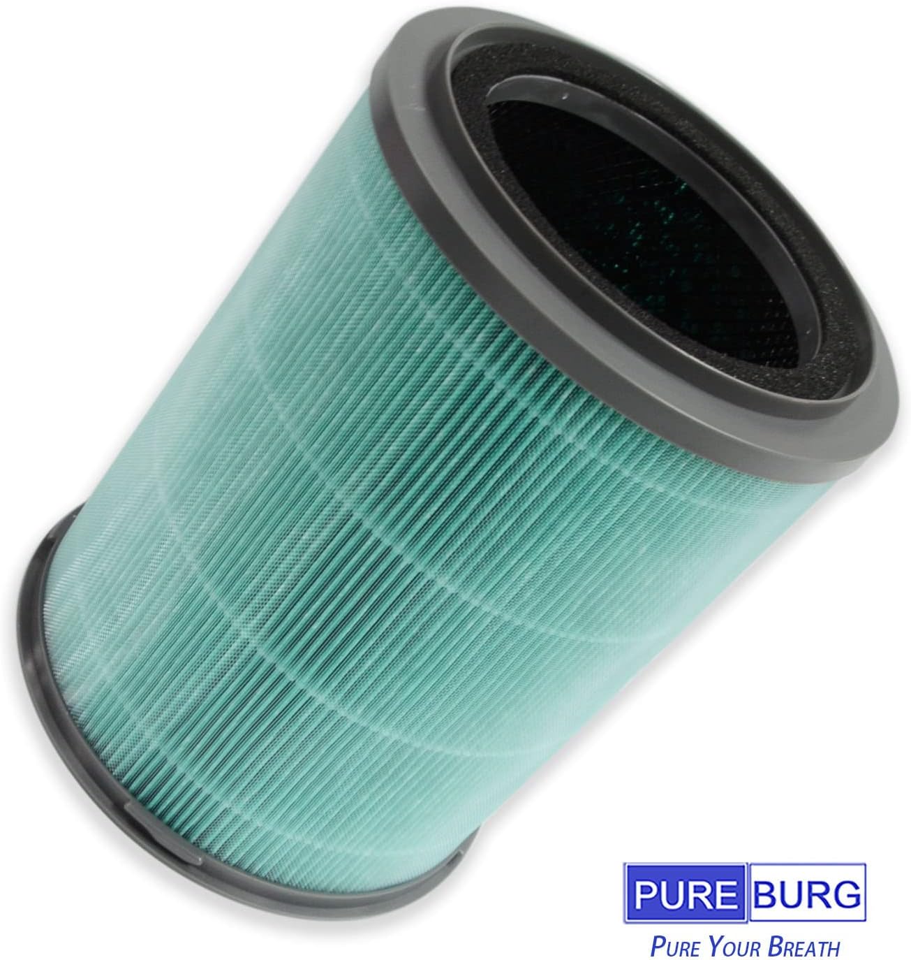 PUREBURG Replacement Filter Compatible with YIOU S1 (HY3800) Air Purifier, 2-Pack H13 HEPA 4-Stage Filtration Activated carbon Air Clean Dust VOCs - Image 3