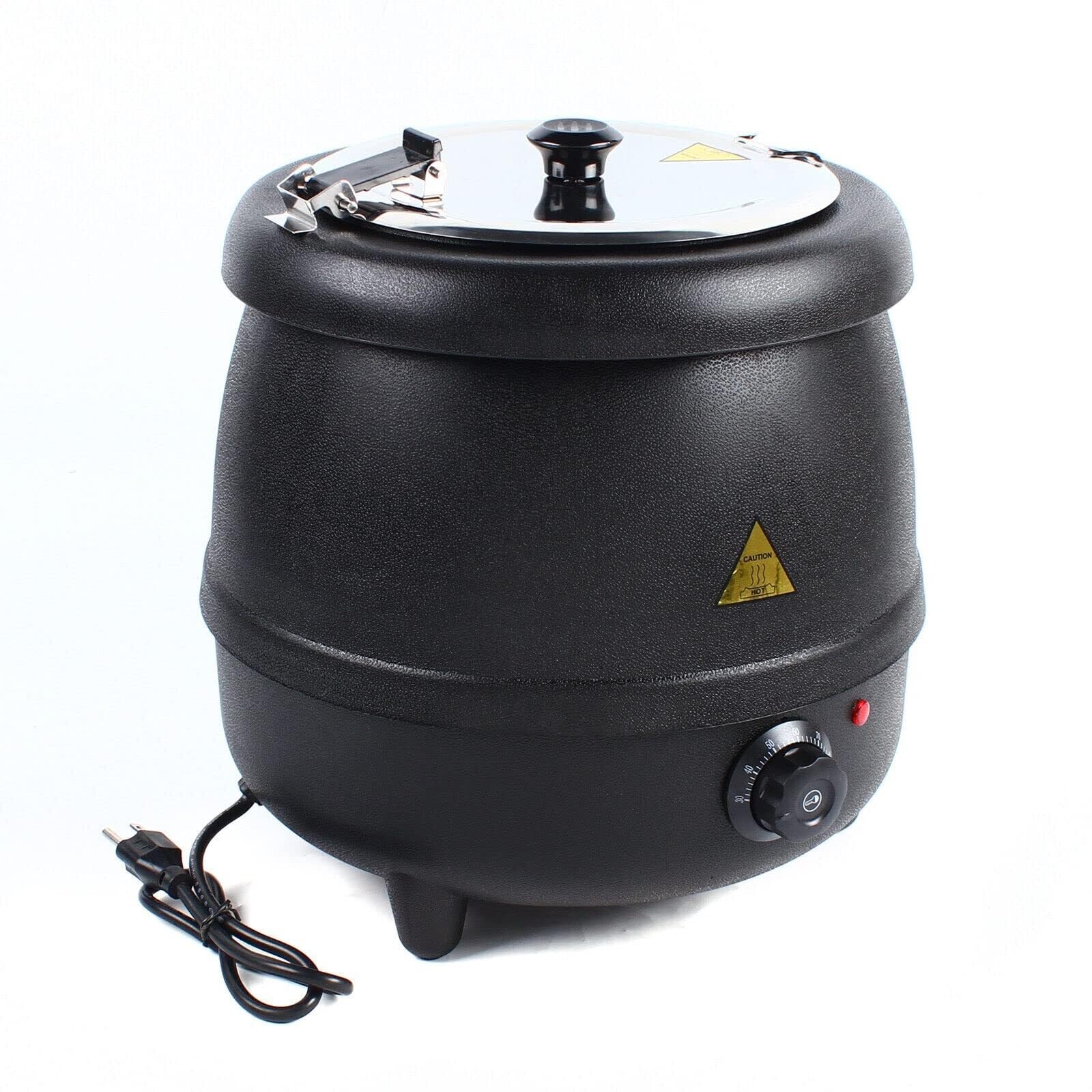 Scaldavivande Elettrico da banco da 10 Litri per ristoranti Commerciali, 400 W, per zuppe, Catering, Buffet