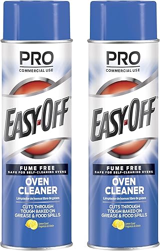 Easy-Off Pro Limpiador de horno sin humo, 24 onzas, 2 unidades