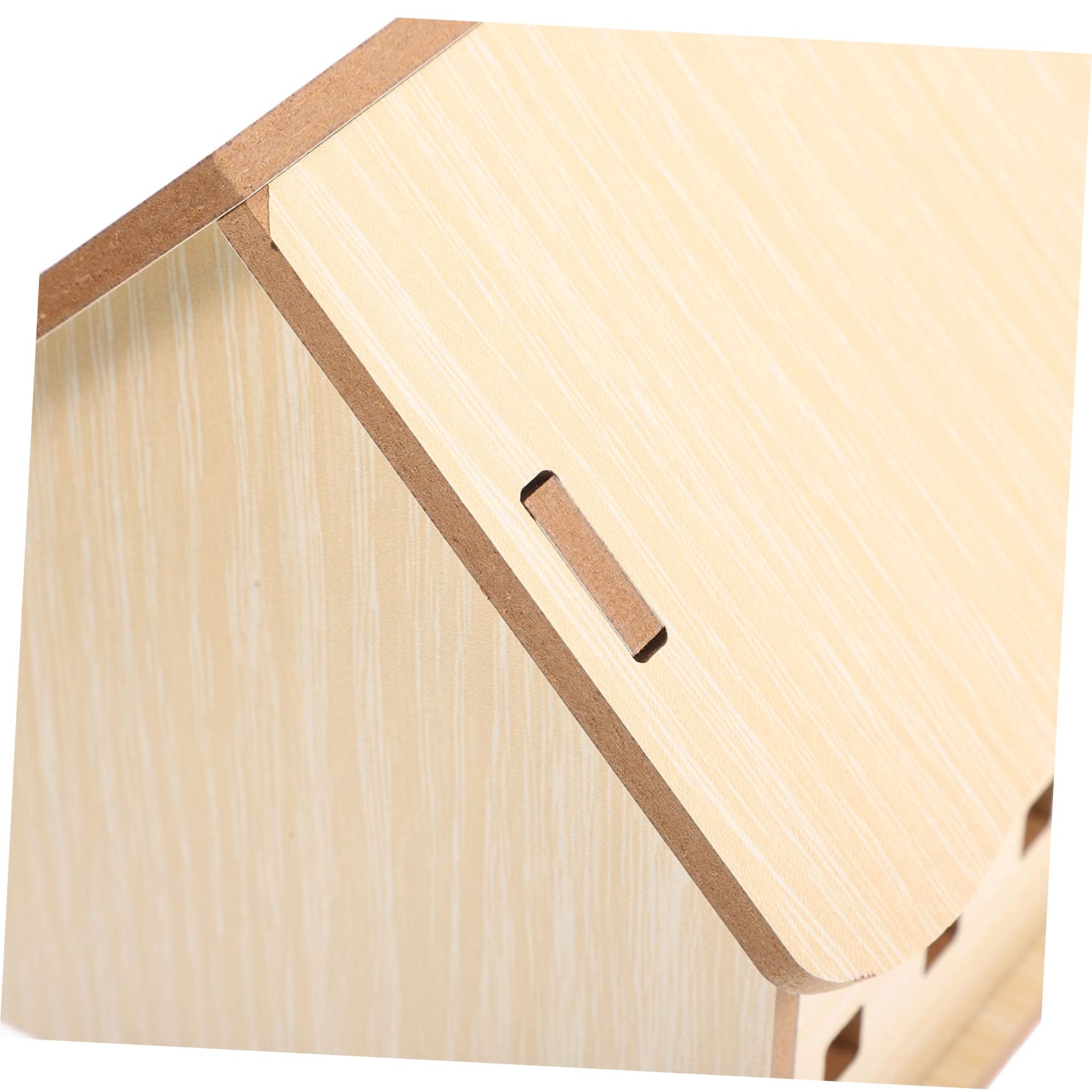 INOOMP Casetta in Legno Khaki per Ratti e Piccoli Animali, Cabina