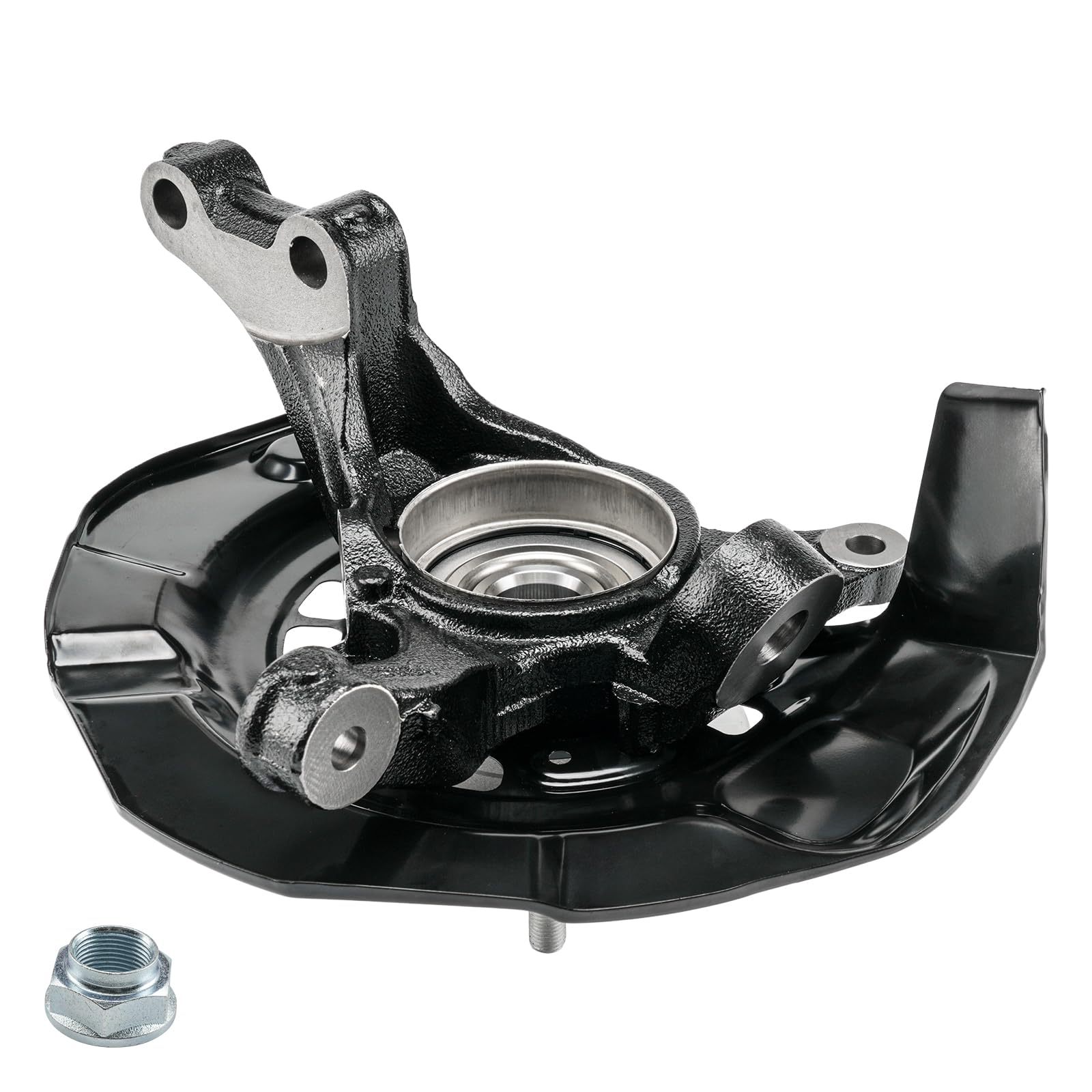 PHILTOP Front Left Steering Knuckle &amp; Wheel Bearing Hub Assembly Compatible with ES330 2004-2006,Driver Side 686273