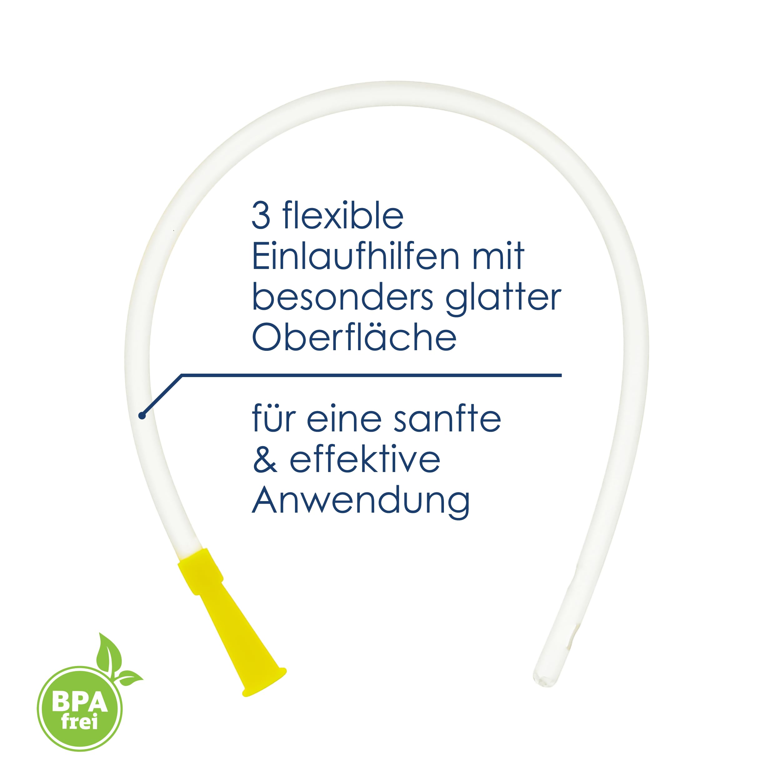 Dr. Wunder Darmeinlauf-Set 1 litro con 2 x tubo intestinale: set completo di irrigatore senza BPA - per lavaggio intestinale con acqua, caffè o tè - Include istruzioni (lingua italiana non garantita)