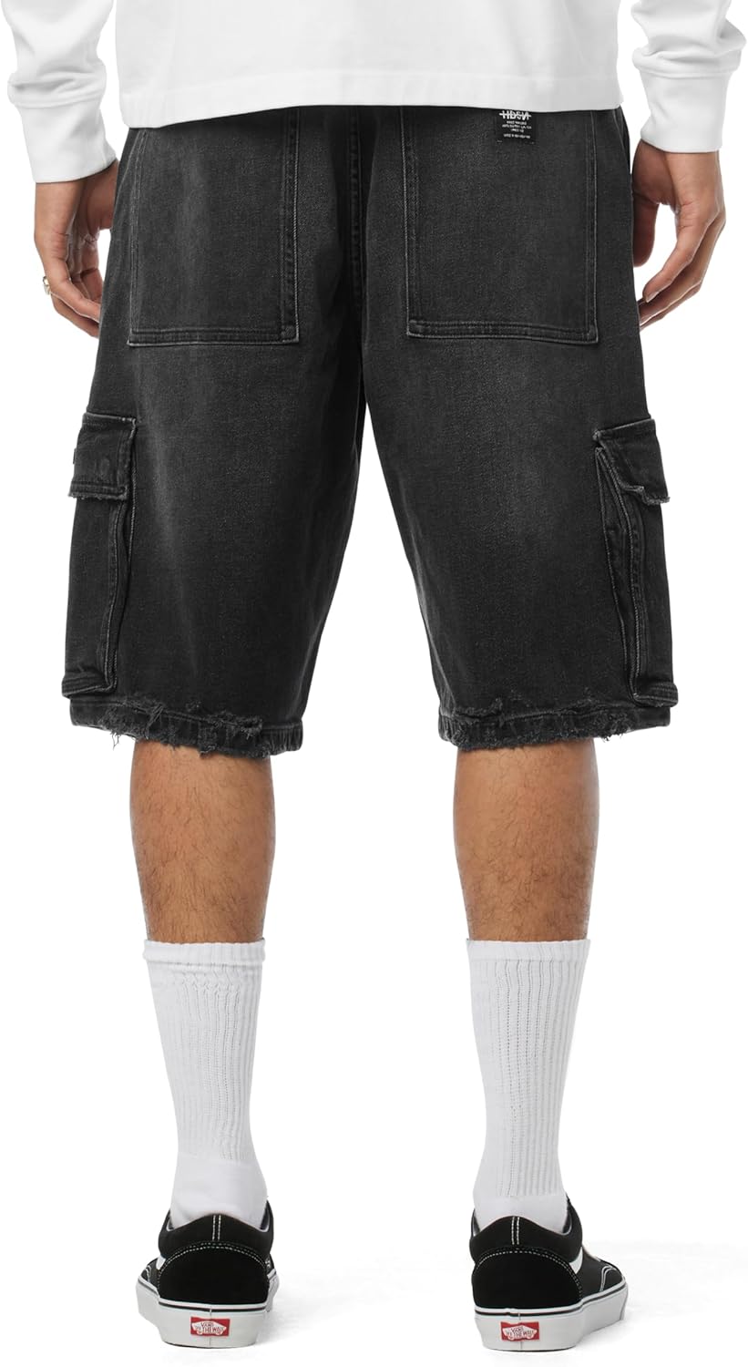 HUDSON Men's 90's Denim Cargo Short - Image 3