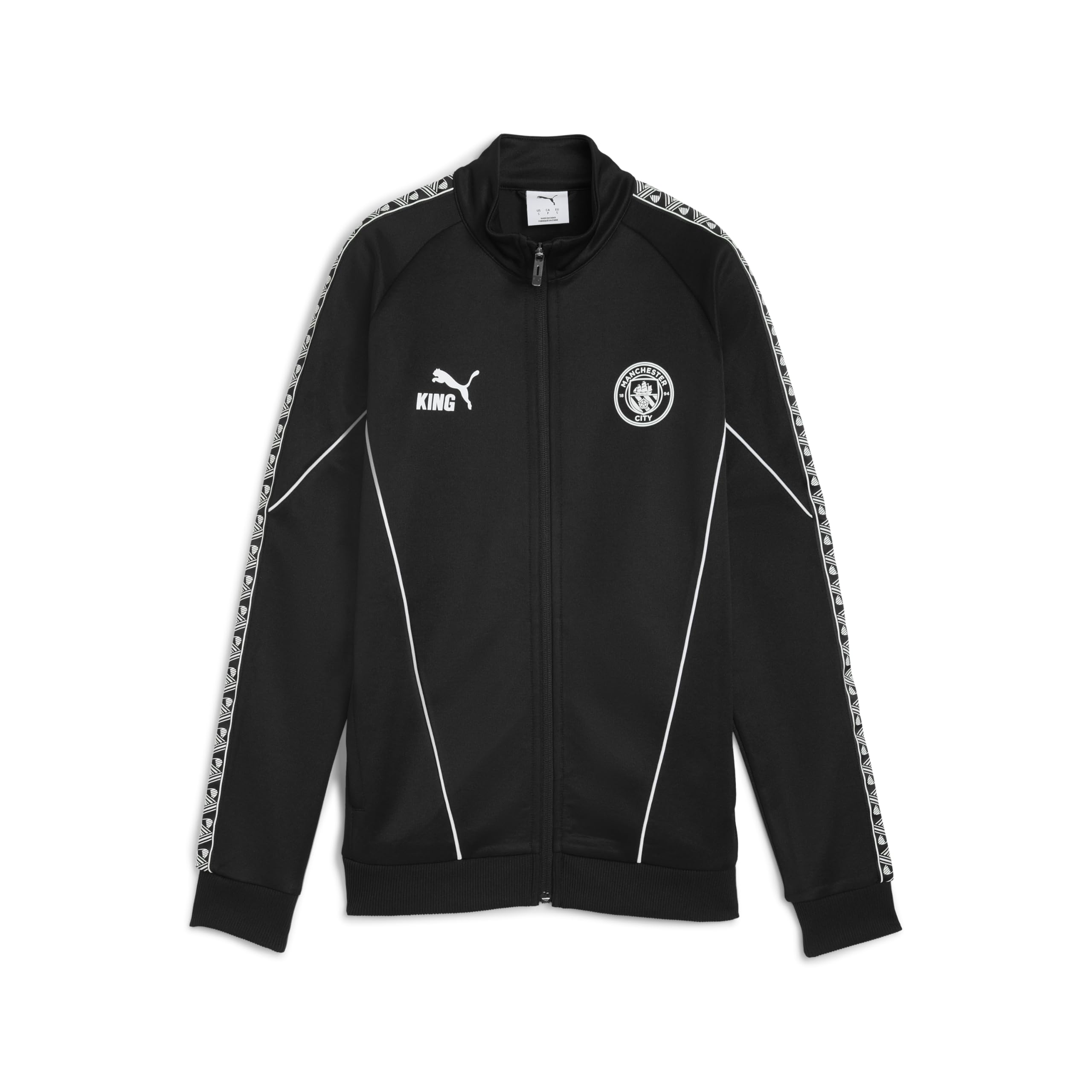 PUMA Manchester City Womens Pre-Match King Anthem Jacket - Black - Large