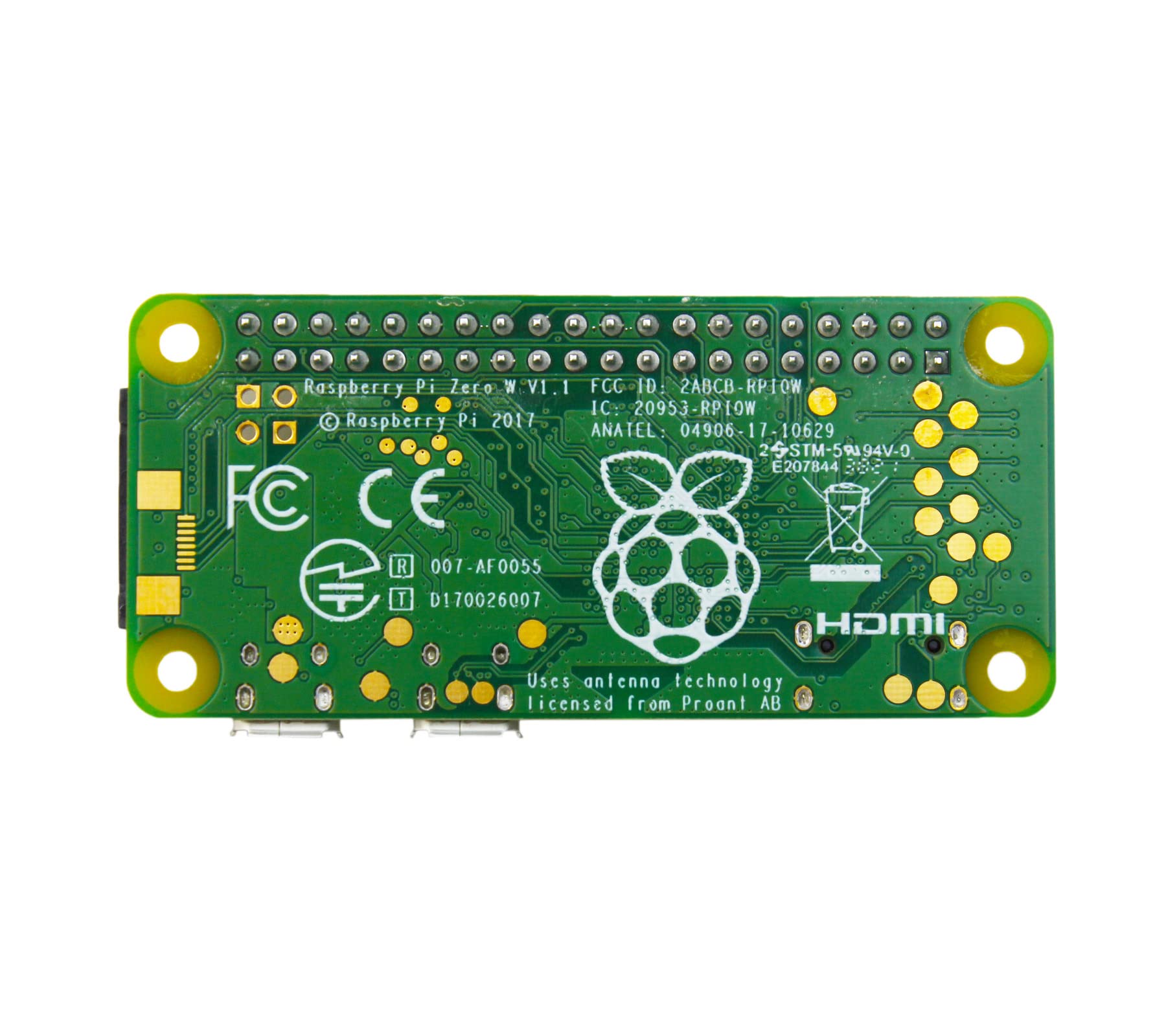 Raspberry Pi Zero WH Kit de démarrage complet 8 en 1 | Comprend Pi Zero WH, 2 boîtiers, carte 32 Go, mini HDMI, micro USB, alimentation 5 V 3 A pour projets de bricolage