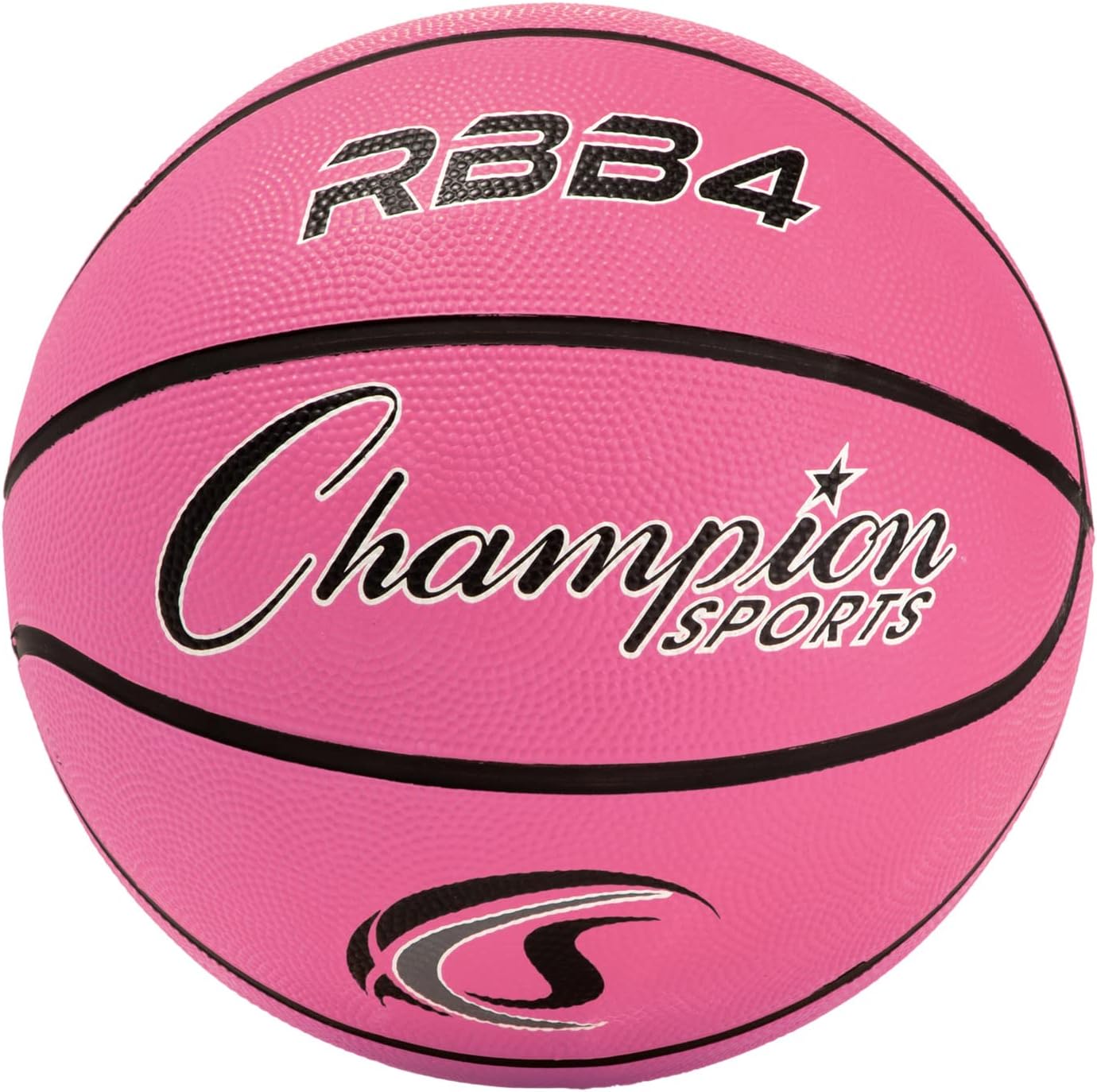 Champion Sports Official Heavy Duty Rubber Cover Nylon Basketballs
