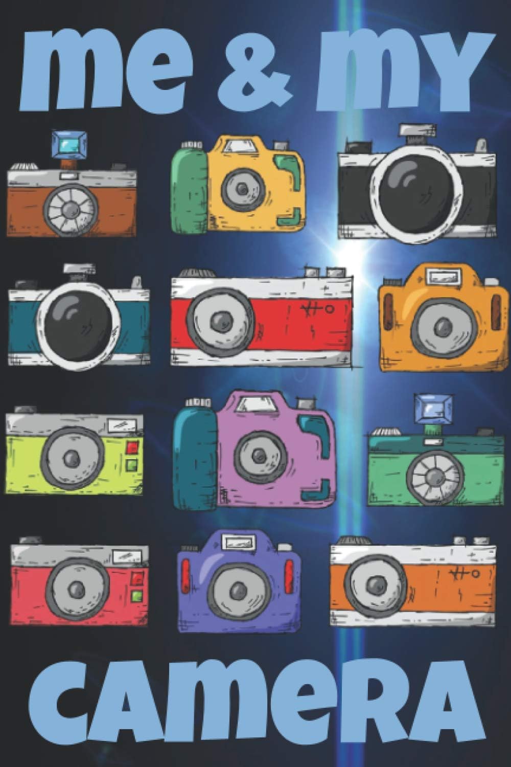 ME & MY CAMERA! Grid and Lined Journal A5 with Alphabetical Index + 5 Year Calendar Overview 2021-2025 + Numbered 172 Pages: Smart All-Purpose Squared ... Photographer Photo Shooter Profi Hobbyist Fan