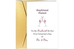 First Valentine's Day Card As Husband: Heartfelt Greeting for Your Beloved