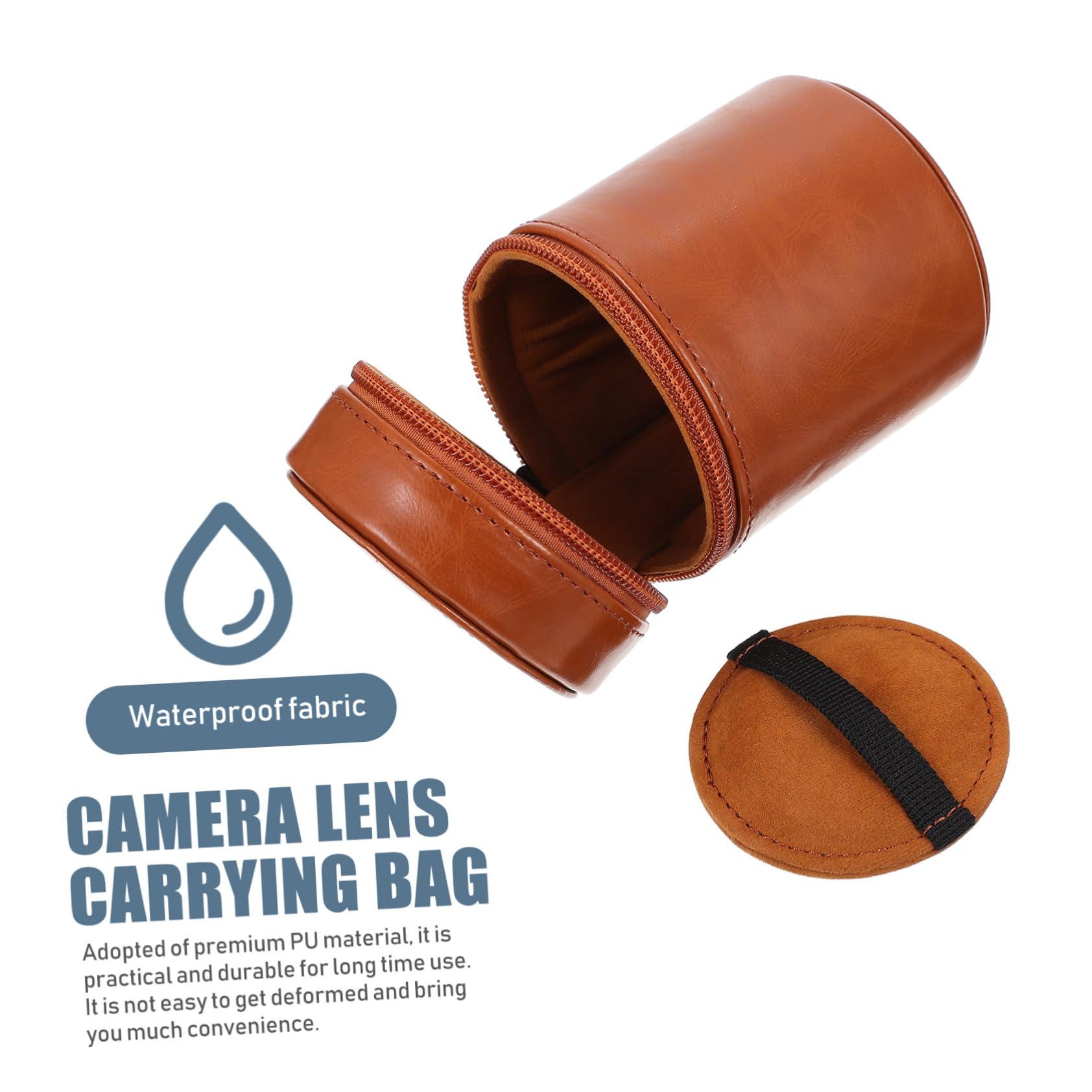 ABOOFAN Bolsa Resistente para Lentes De Cámara 3 Unidades para Hombre Funda Protectora para Accesorios De Cámara