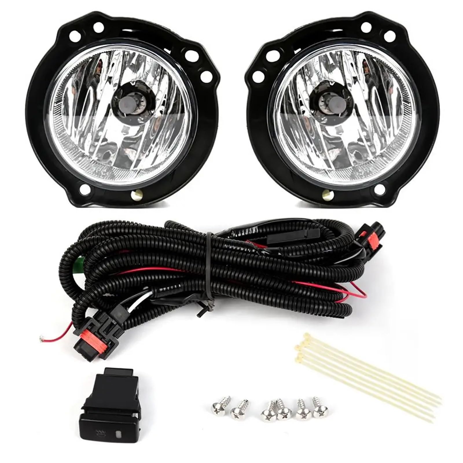 Dla Toyota Avanza 2012 2013 2014 2015 2016 LIGHT światła przeciwmgielne DRL światła do jazdy dziennej zderzak jazdy wodoodporny przełącznik przekaźnik przewody(LED YELLOW)