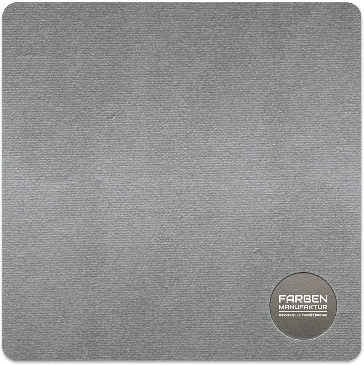 Farba metaliczna farba lateksowa kolorowa zmywalna nadająca się do dyfuzji farba do ścian wewnętrznych w wielu ekskluzywnych kolorach wysokiej jakości (10 l, srebrna)