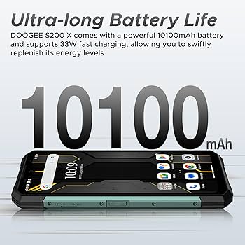 Amazon.com: DOOGEE S200 X Rugged Phone 5G, 32GB+512GB/TF 2TB