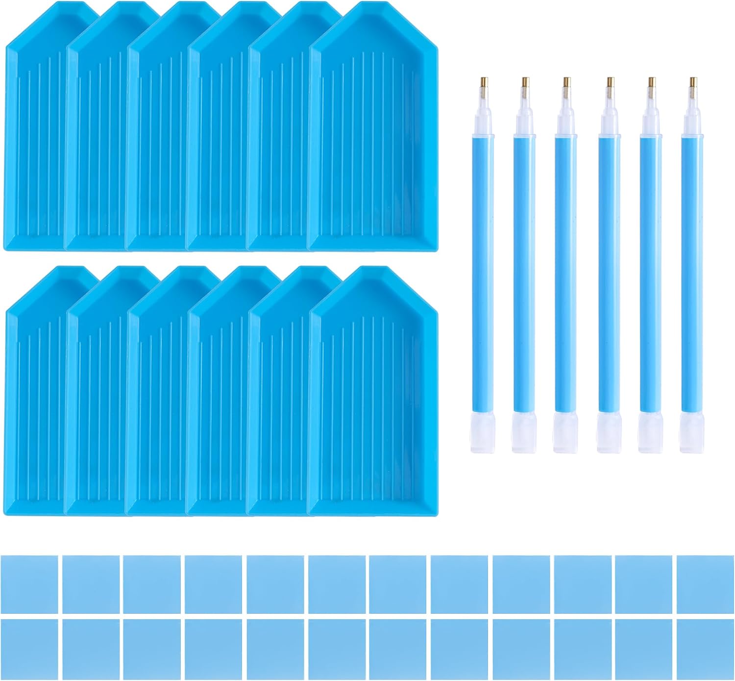 LYMUSUMI 42PCS 5D Diamond Art Painting Tools and Accessories Kits