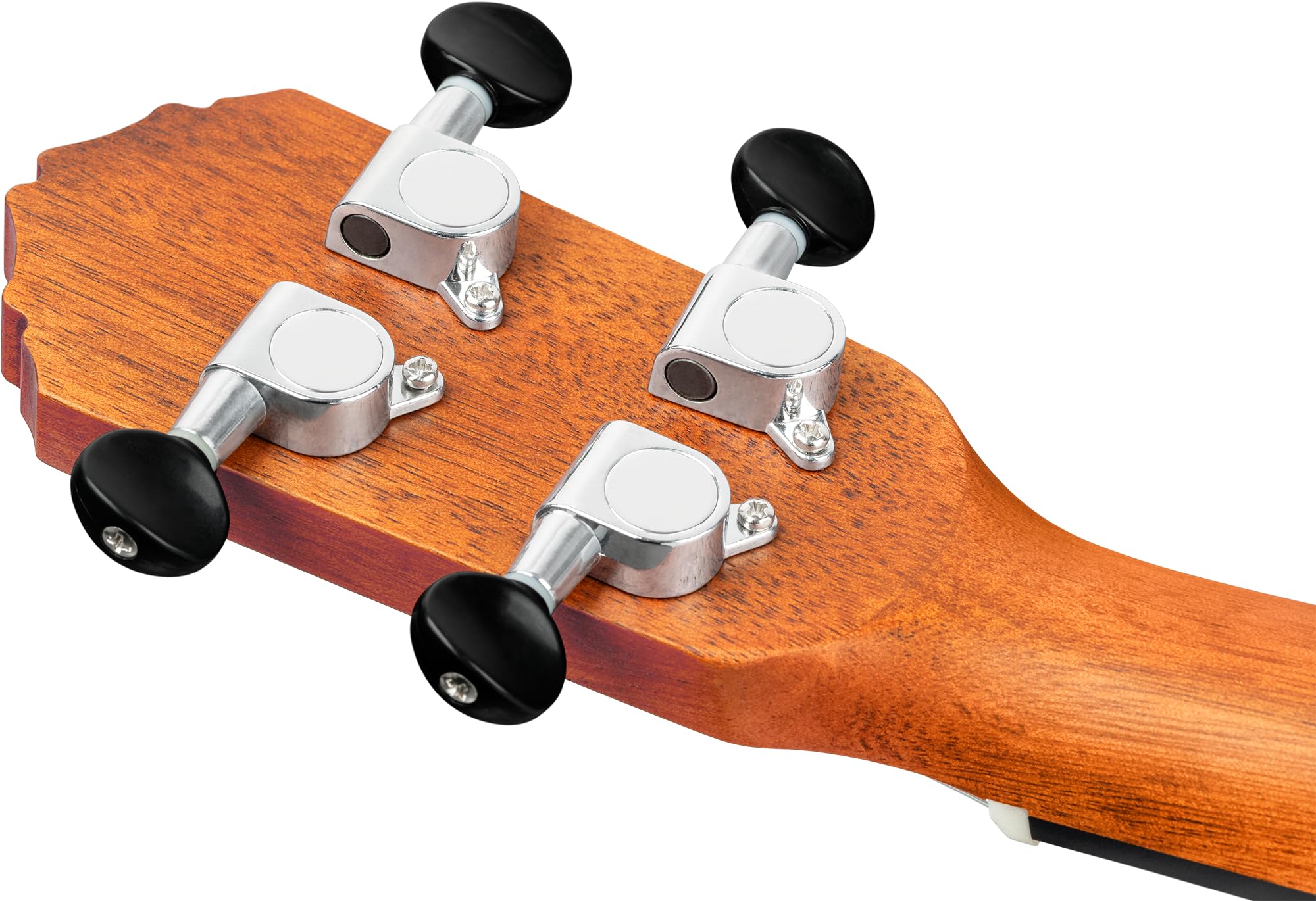 Ortega Guitars Konzert Ukulele Elektro-Akustisch – Bonfire Series – mit Cutaway – Fichte, Sapele, Natur (RU5CE)