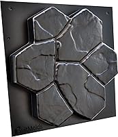 Vista 5 de Concrete Mold DIY Stepping Stone Pavers, Concrete Mold for Path, Cement Mold, Paver Brick Mold, Garden Decor Mold, Pavers for Garden Walkway