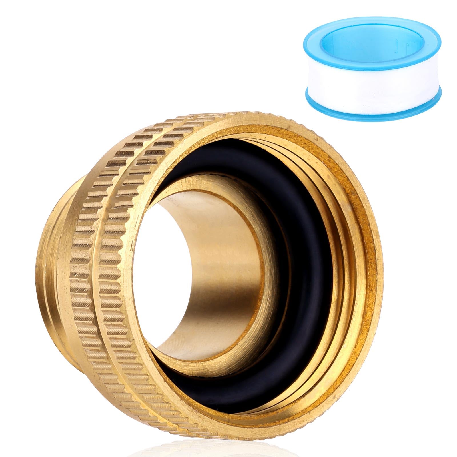 Adaptateur tuyau d'arrosage laiton idéal pour brancher votre nettoyeur haute pression au robinet