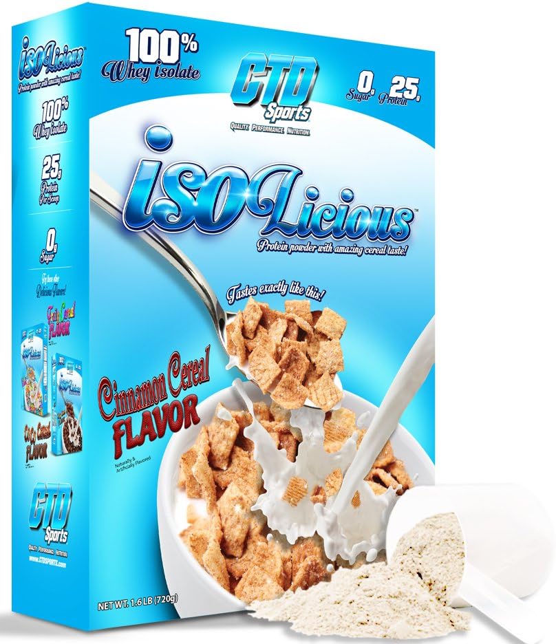 CTD Sports 720 g Cinnamon Isolicious Protein Supplements