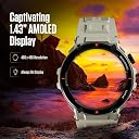 Fastrack Xtreme PRO Smartwatch with 1.43" AMOLED Display with 466 * 466 Pixel Resolution|SingleSync BT Calling|AI Voice Assistant|100+ Sports Modes and Watchfaces|Upto 5 Day Battery|IP68 gallery image