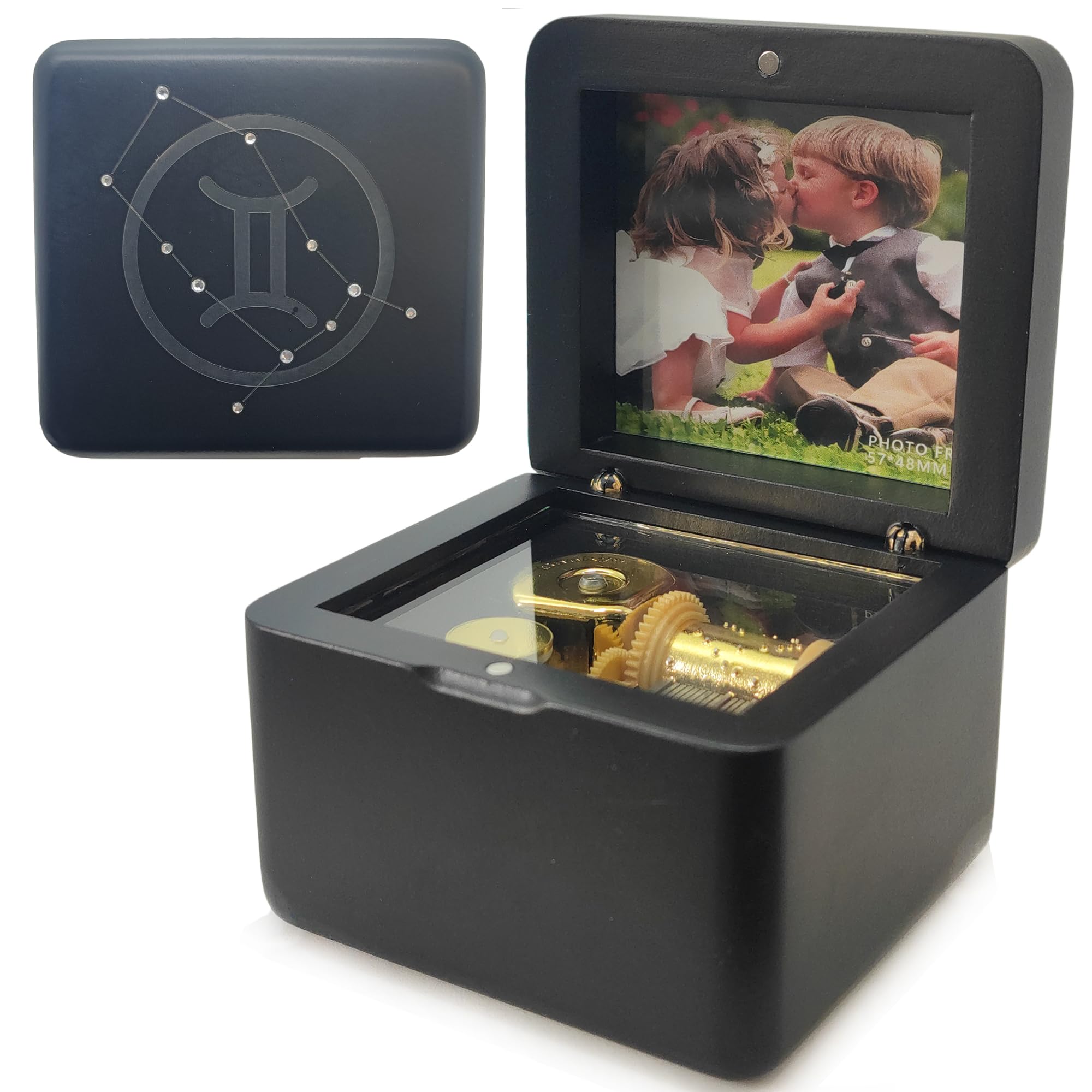Caja de música de constelación falado para revivir tus mejores recuerdos