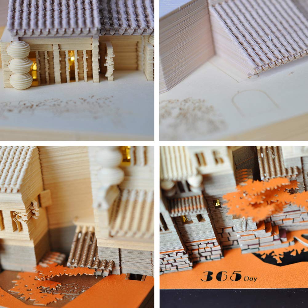 Note Paper Art Building Block 3D Notes Convenience Stickers Papers Card Craft Creative Postnotes, 1 szt., 160 arkuszy (7)