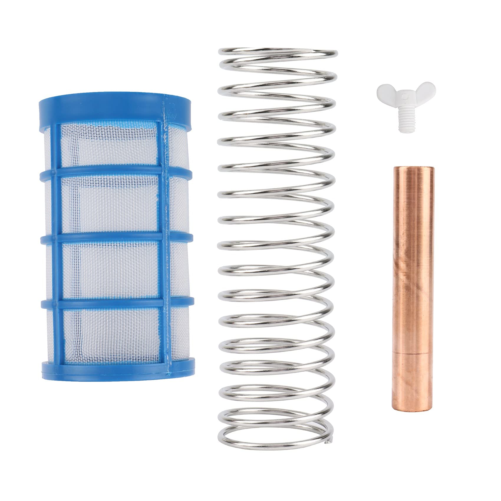 CTRLZS Solar Pool Ionizer Replacement Copper Anode and Basket Screen for Solar Pool Ionizer Purifier Purifiers