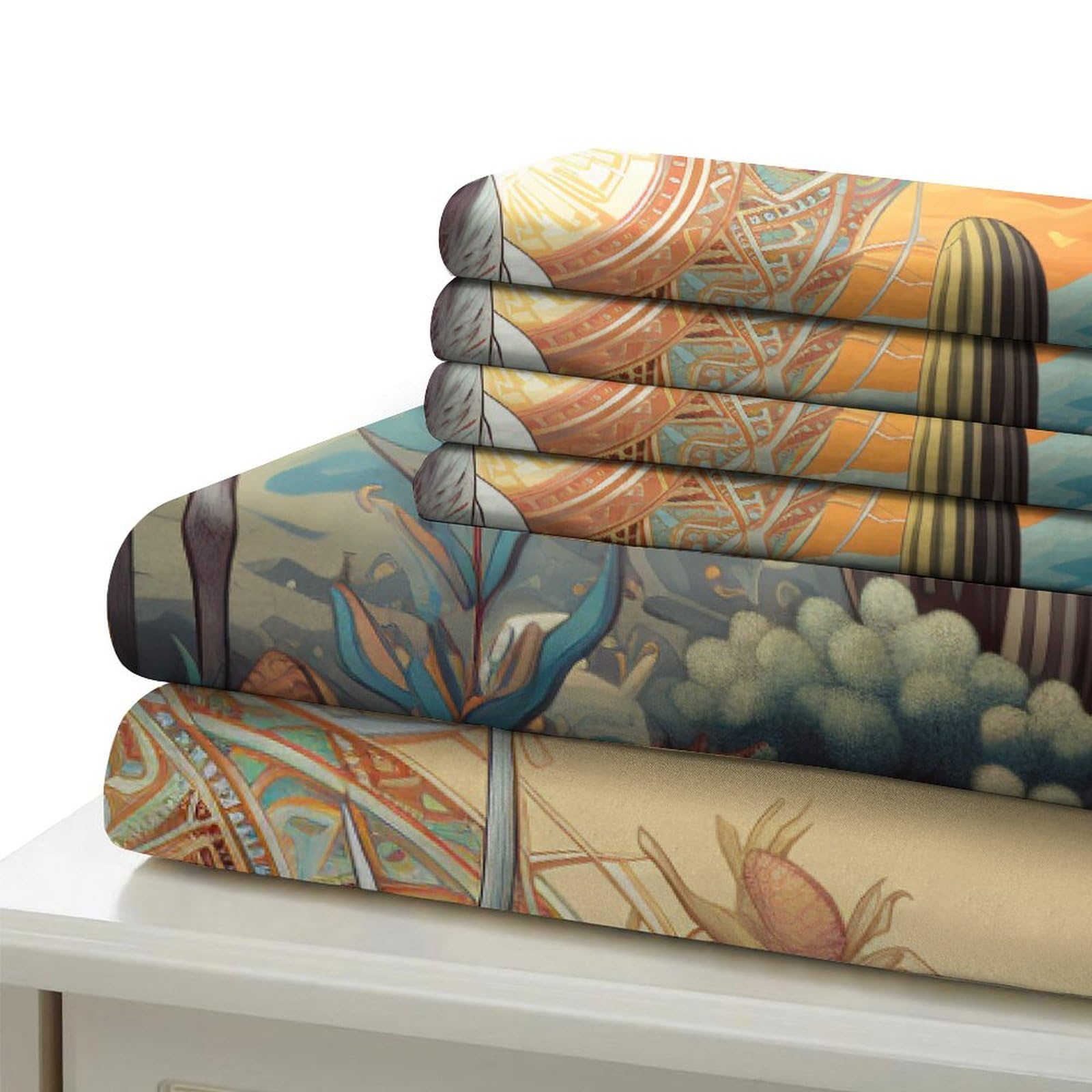 Stampato in 3D Pronipote tibetano Copertina Stampata Microfibra Disegnata Biancheria Da Letto Cura Facile Set 3 Pezzi,Double（200x200cm）, Per Ragazzi Adulti