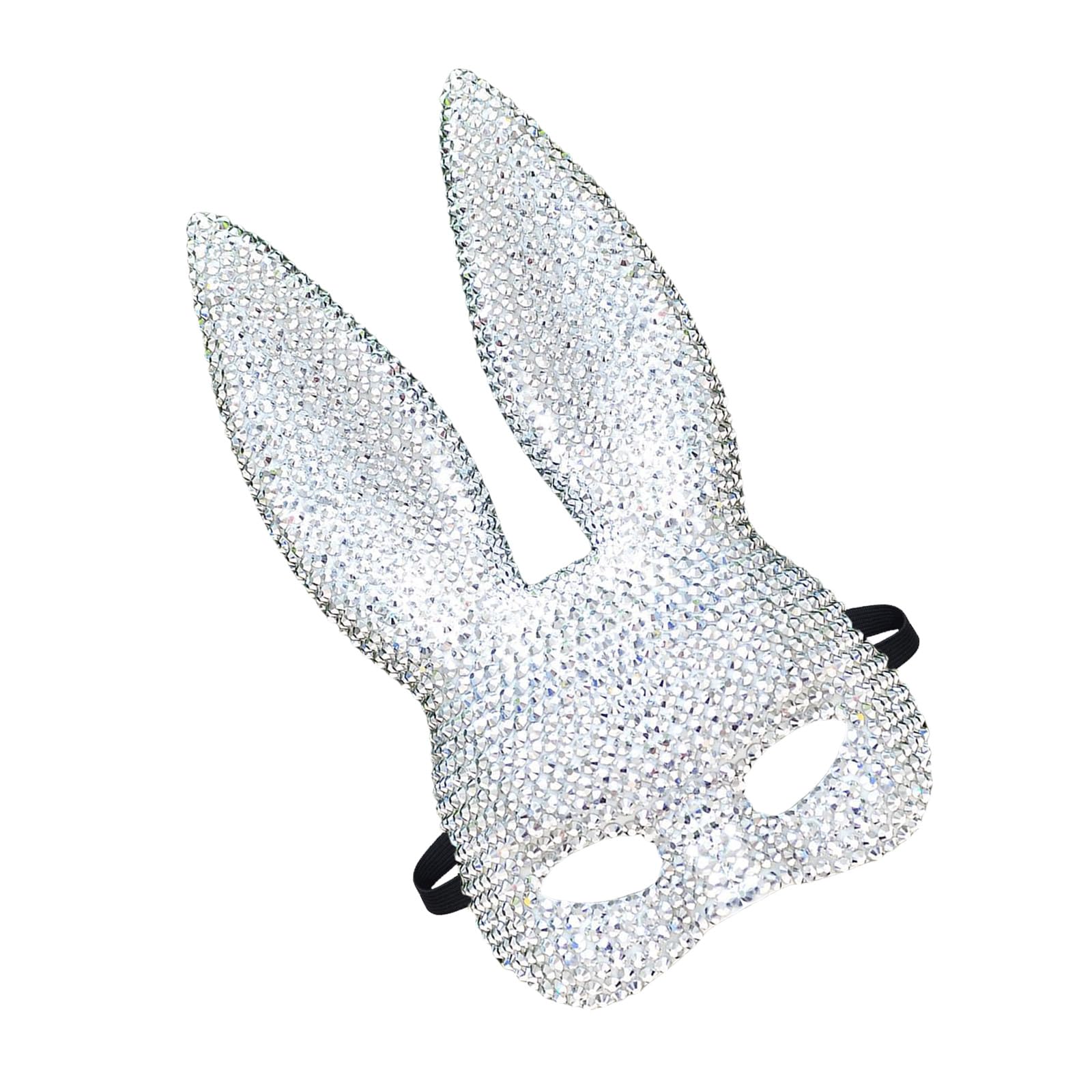 RAFGALDEX Eye Catching Rabbits Costume Portable Rabbits with Soft Glass Embellishment for Costume Event