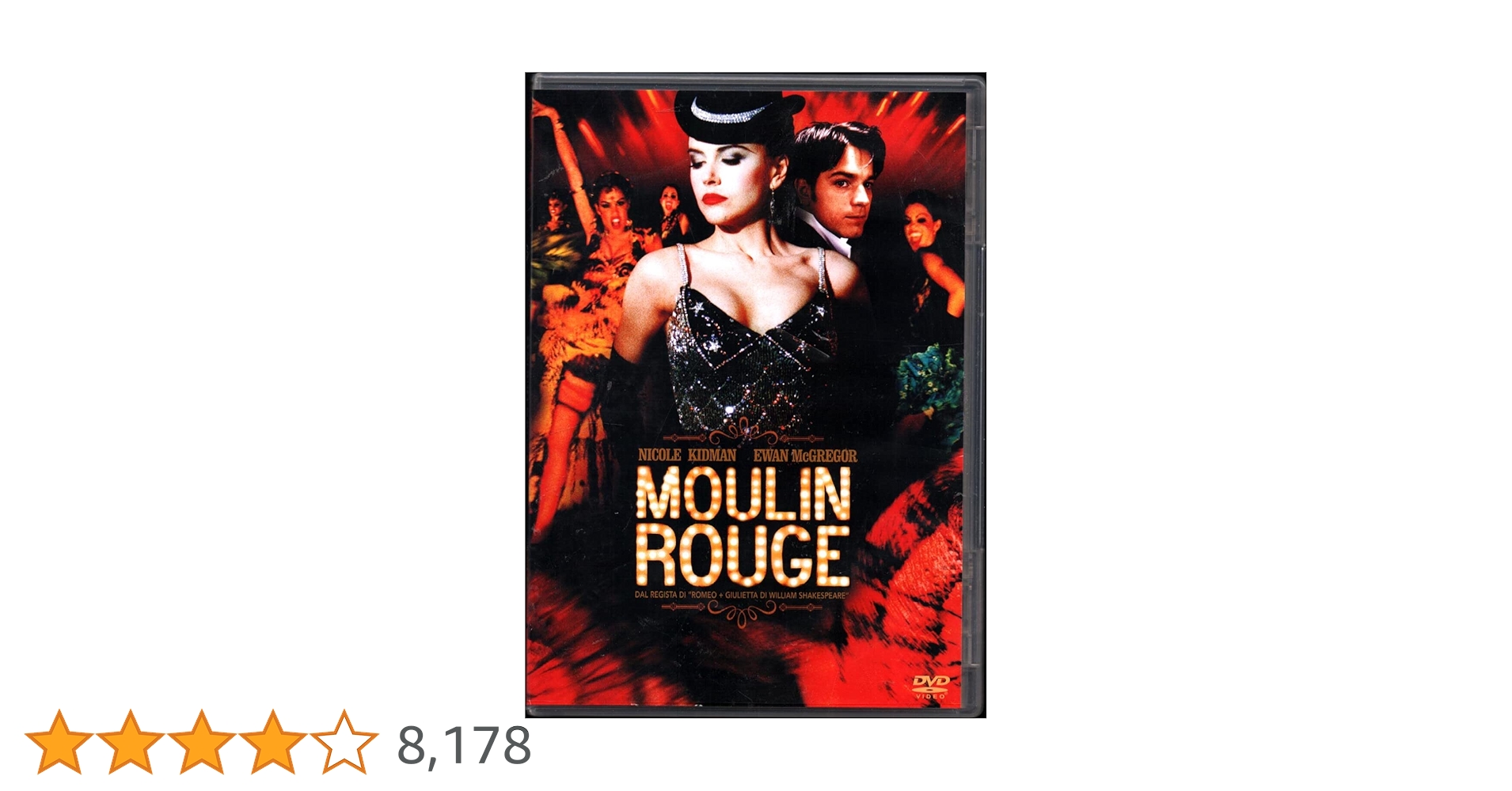 Amazon.co.jp: Moulin Rouge : DVD