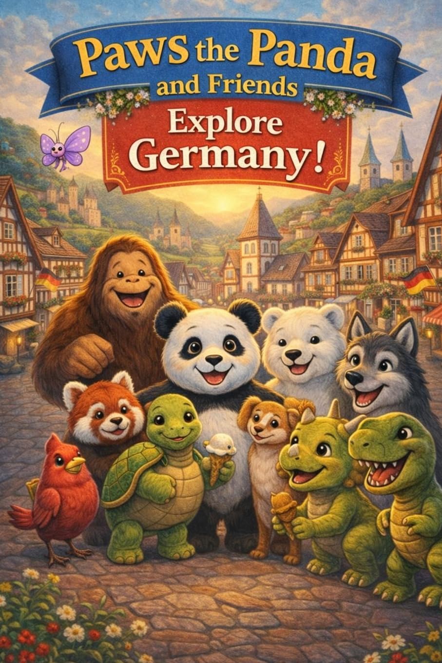 Paws the Panda and Friends Explore Germany