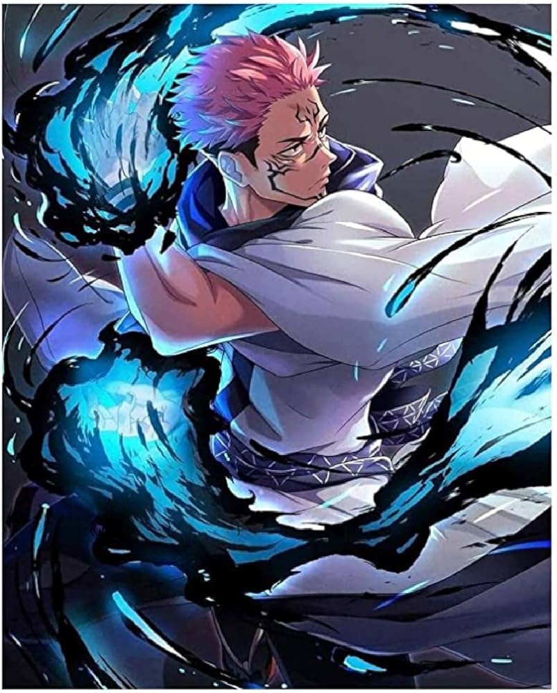 Amazon | Sicda ダイヤモンドアート、呪術廻戦 両面宿儺 、5D