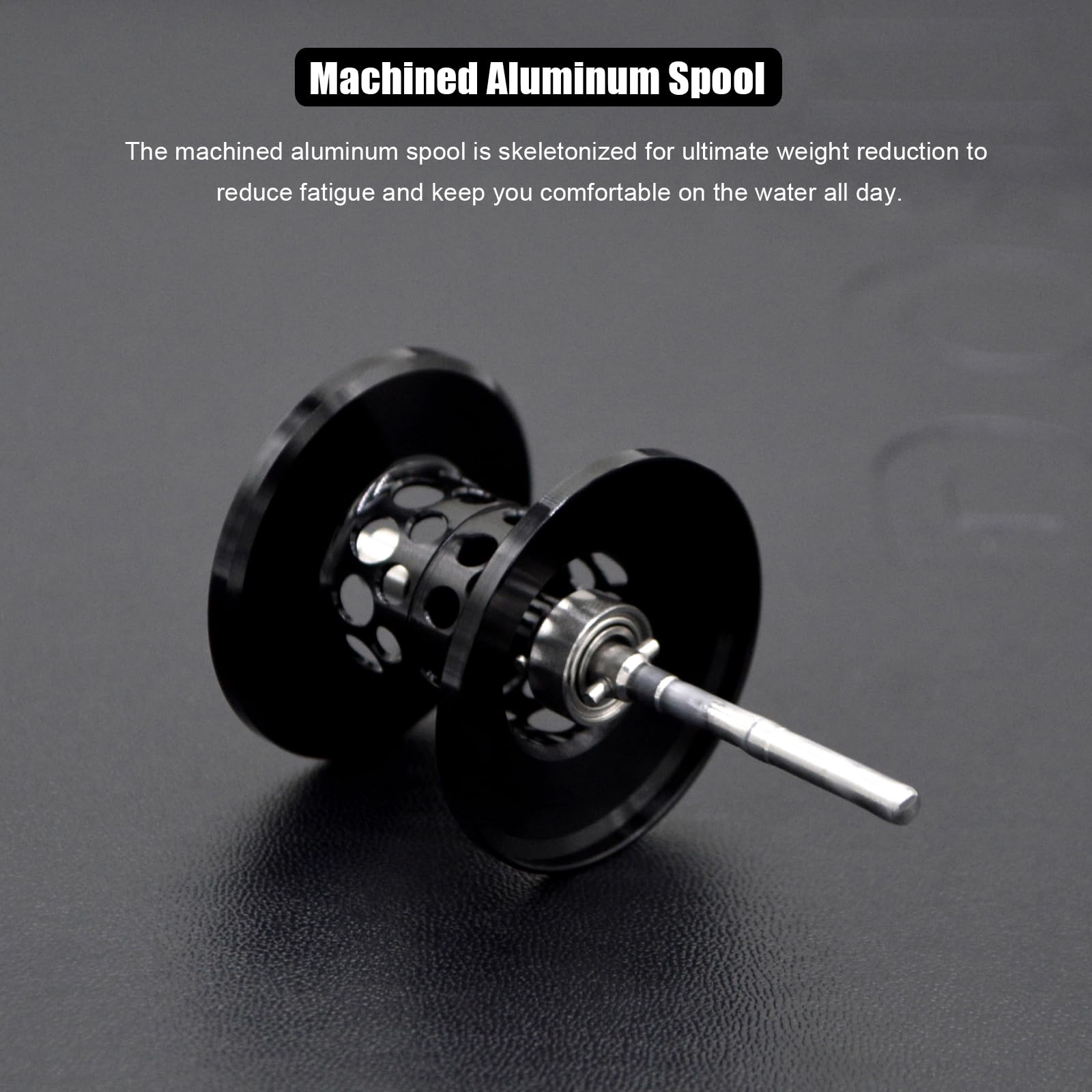 Baitcaster, Mulinello Da Pesca Con Cuscinetti A Sfera 5+1BB - Foto 6