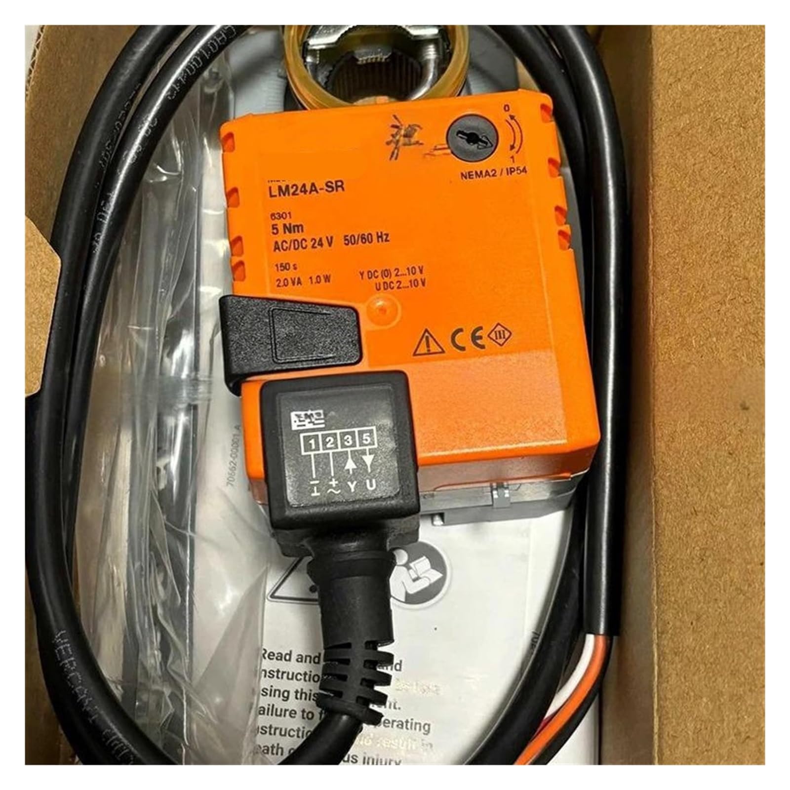 ZVQYSGIW LM24A-SR 24V adjustment amount 5NM actuator