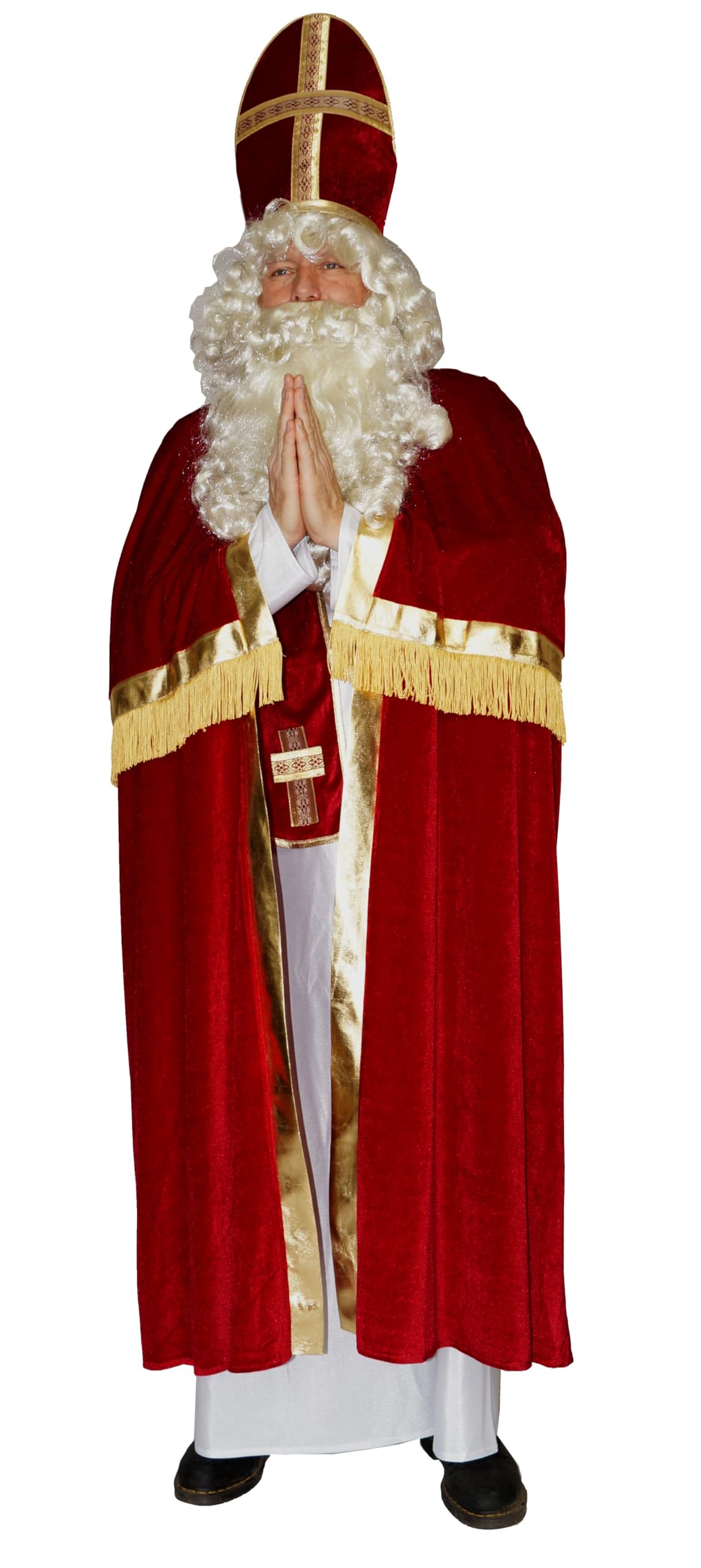 MAYLYNN Kostüm Bischof Nikolaus Weihnachtsmann, Größe:XL