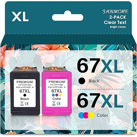 HP 67XL Printer Ink Cartridge: Boost Your Productivity with Vibrant Prints