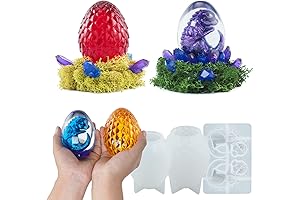 3 Pack Dragon Egg Silicone Mold