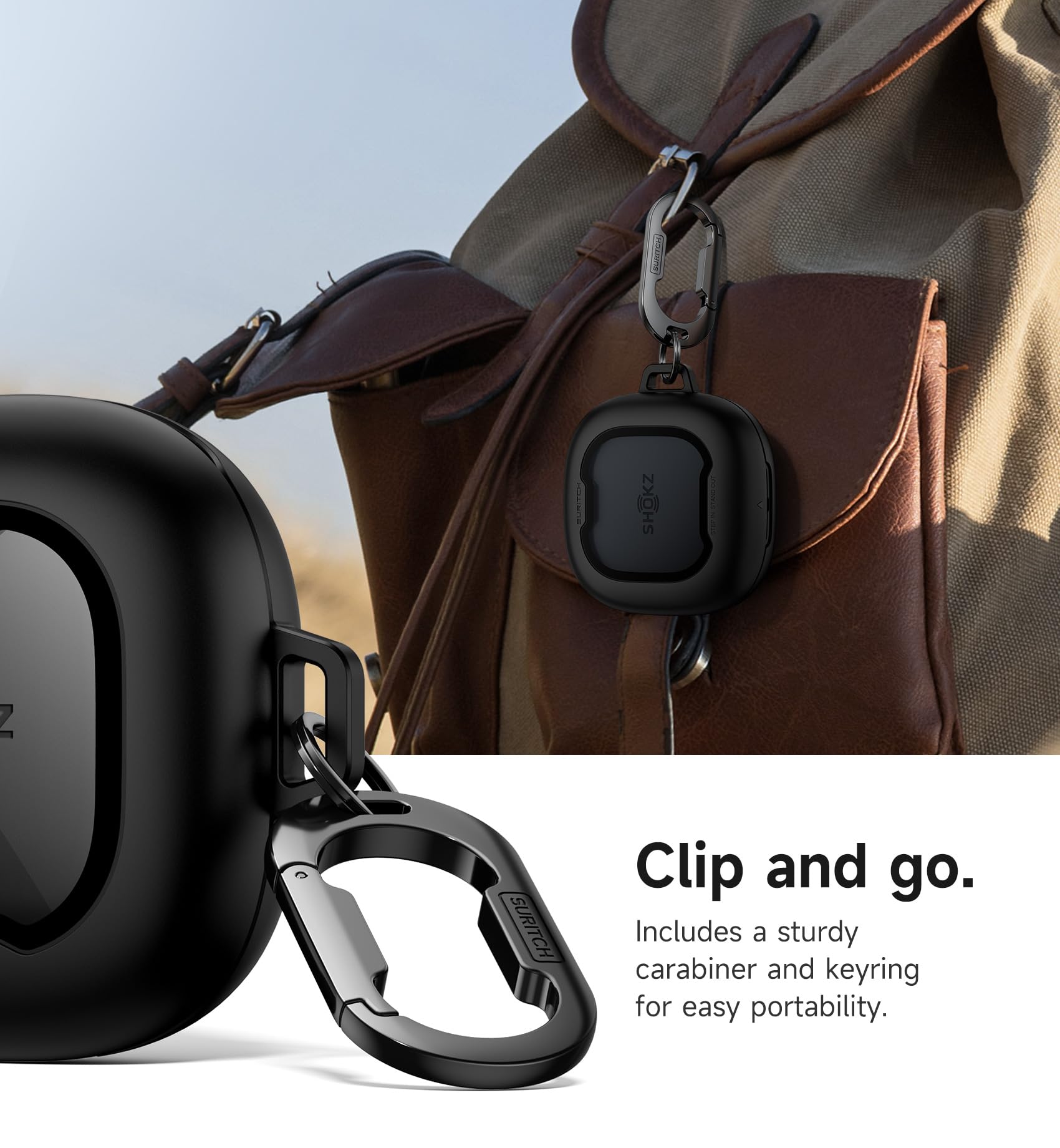 Amazon.com: SURITCH for SHOKZ New OpenFit 2 Case Cover, Magnetic