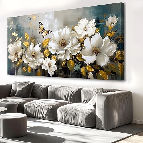 Miniatura 10 de Arte para pared, pinturas de arte abstracto, fantasía azul, grafiti colorido sobre fondo blanco, arte moderno para decoración de pared para sala de