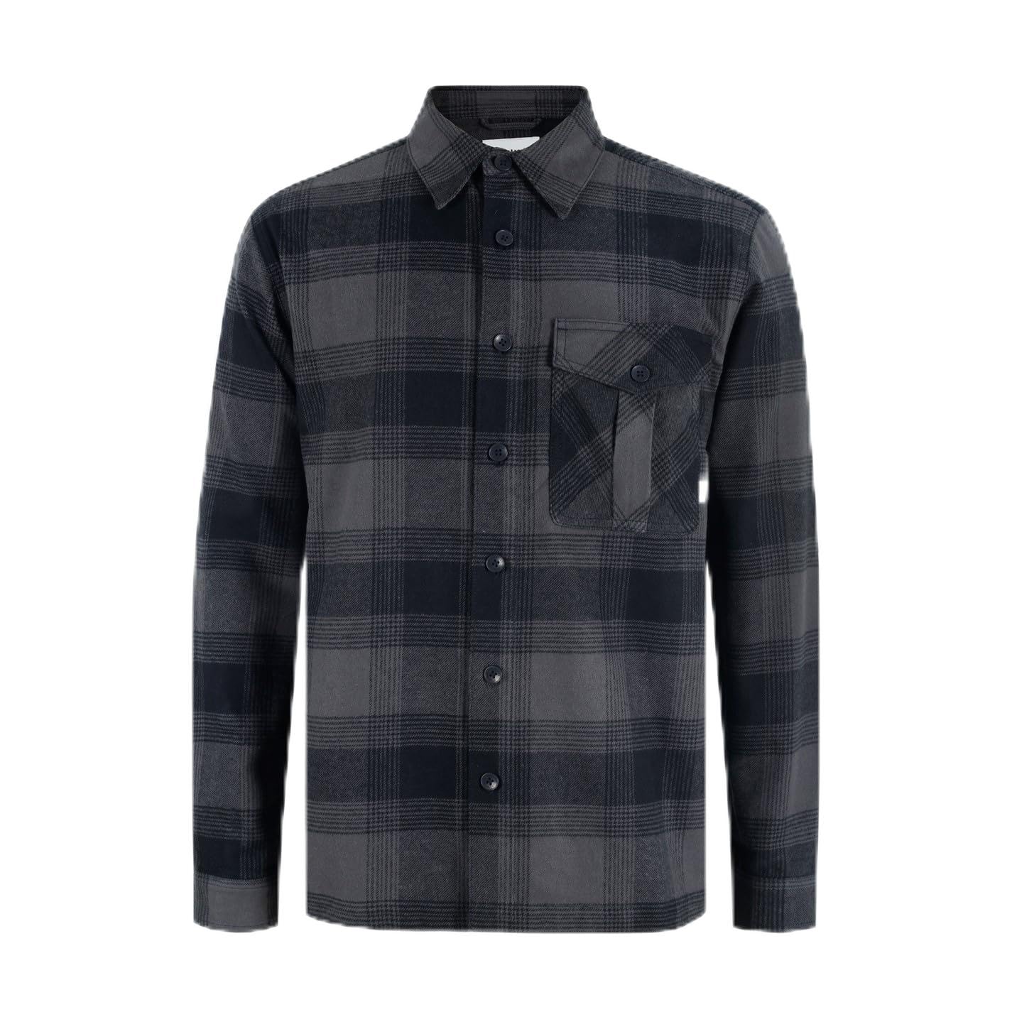 Firetrap Men's Black Anthm Shirt Long Sleeve M
