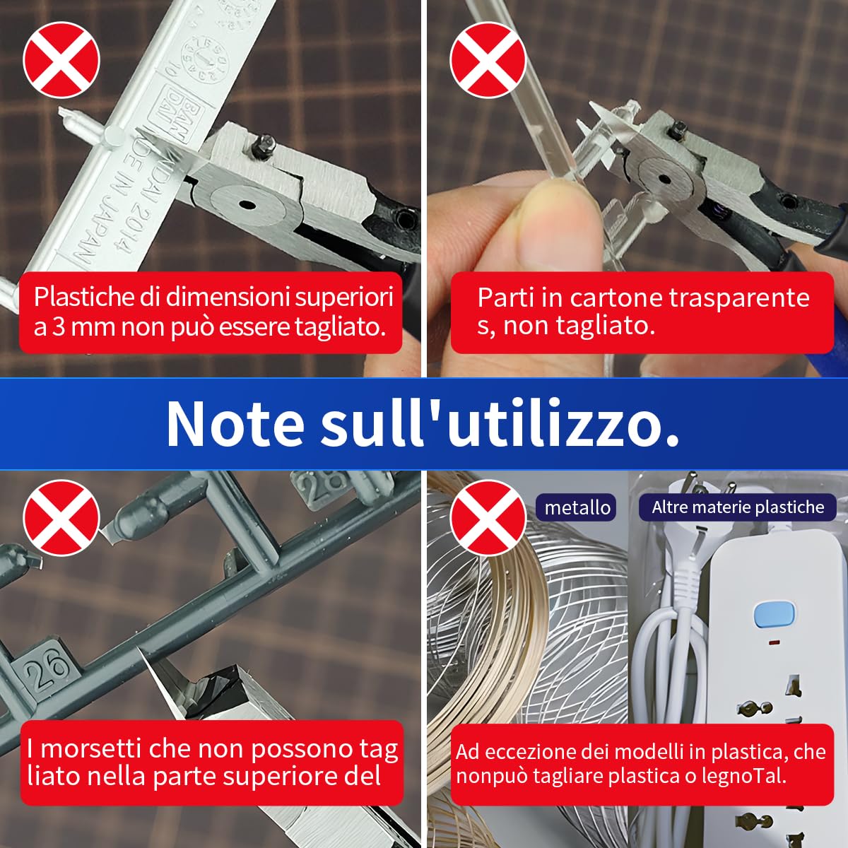 stedi Tronchesina Ultimate Model, [versione per mano sinistra] Tronchese ultrasottile a taglio singolo per hobby per riparazione Gundam, modello in plastica e modellini in miniatura, 12,7 cm