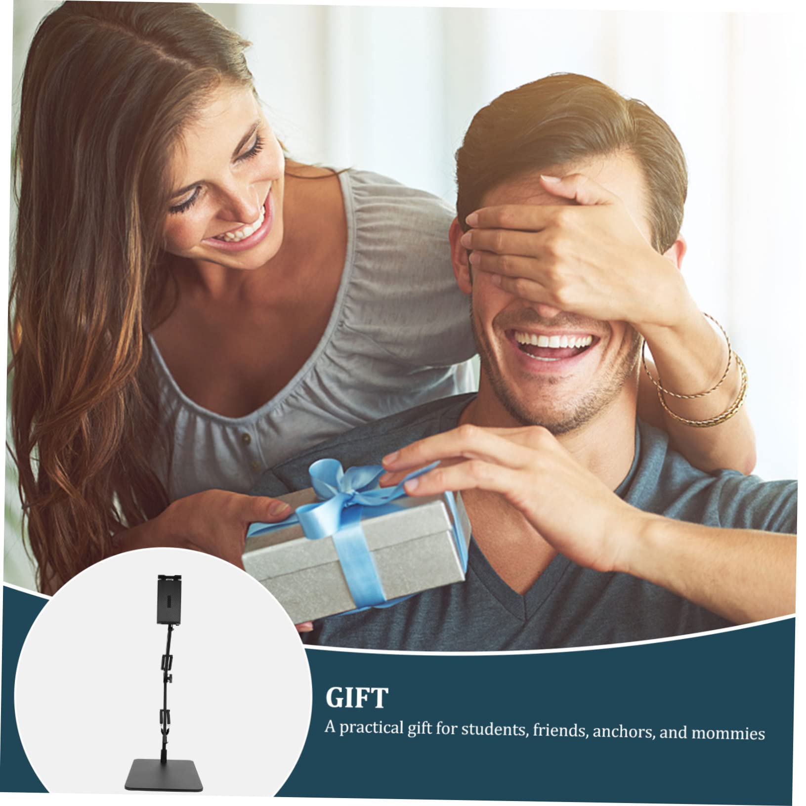 Gadpiparty Soporte De Escritorio Compatible Smartphones y Tablets Ajustable y Práctico