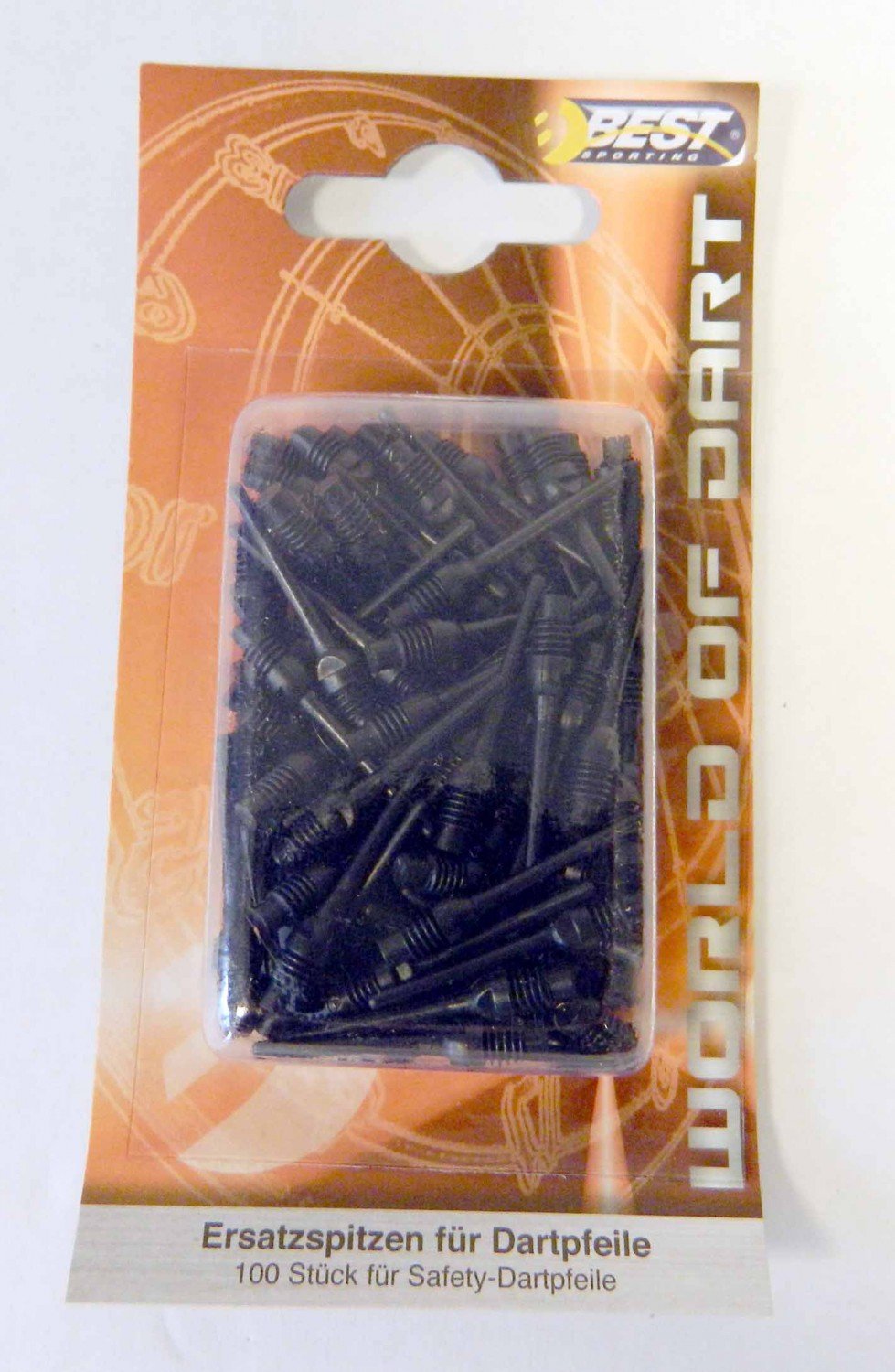 B Best SportingSport 100-Piece Soft Tip Dart Points - White