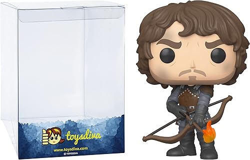 Theon Greyjoy Fun ko P o p ! - Figura de vinilo con 1 protector gráfico compatible con 'ToysDiva' (081 - 44821 - B)