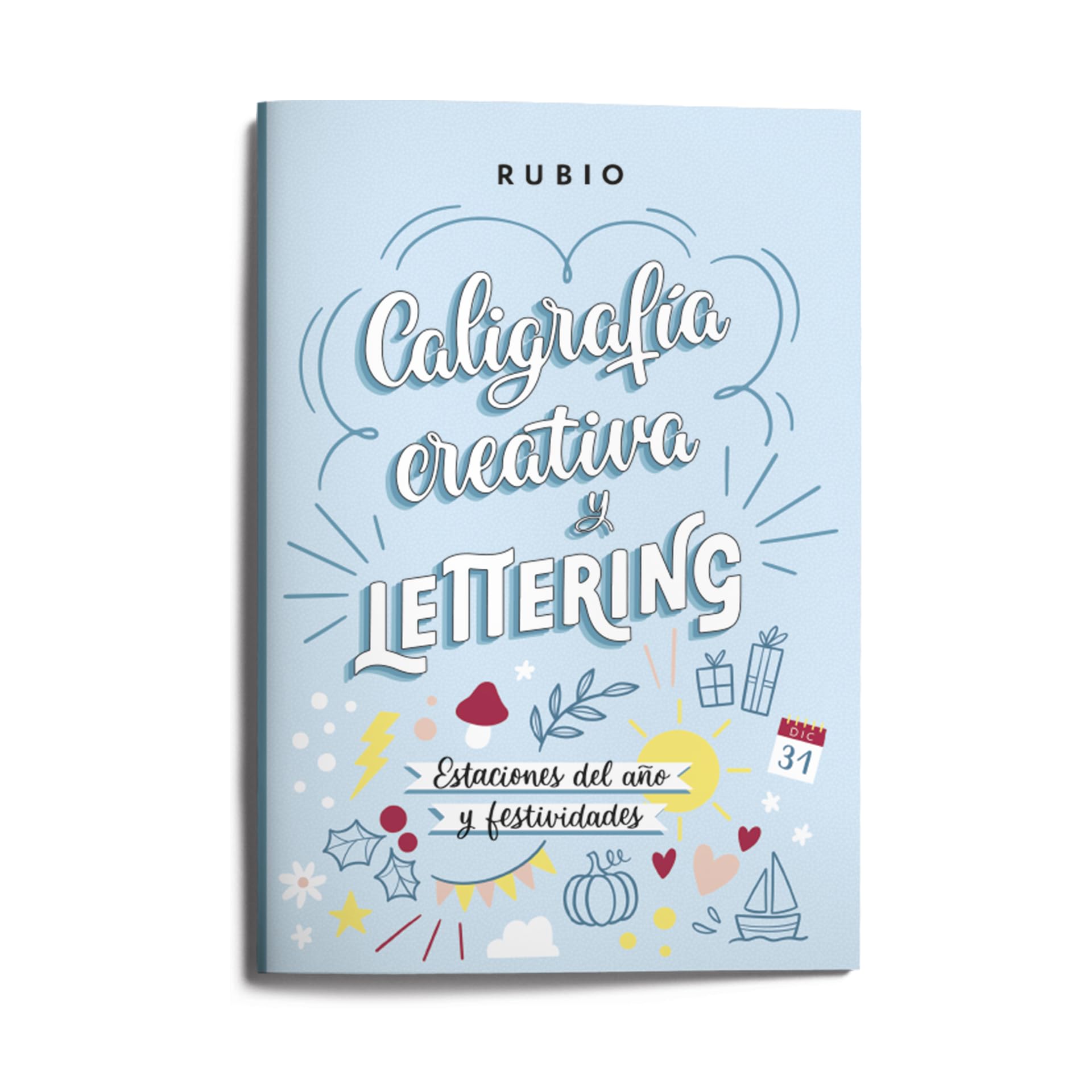 Caligrafía creativa y lettering. Estaciones del año | RUBIO Lettering