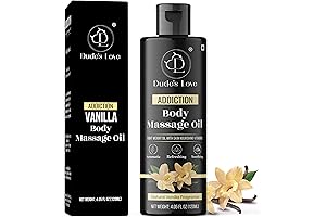 Luscious & Edible Organic Vanilla Massage Oil