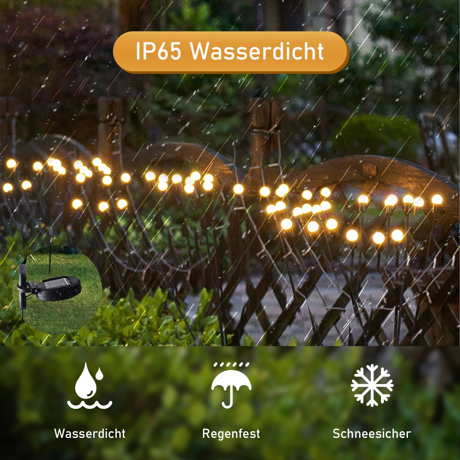 MLOQI 1 zestaw zewnętrznych solarnych lamp ogrodowych, świetliki solarne 12 diod LED IP65, wodoszczelne, zewnętrzne lampy solarne LED, przejście, urodziny, dekoracja ogrodowa na zewnątrz